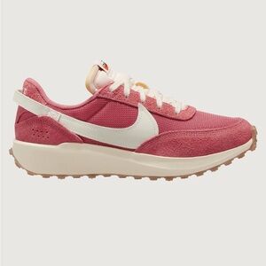 Nike Waffle Debut Vintage ADOBE/COCONUT MILK (Pink and White) sneaker (sz.10)